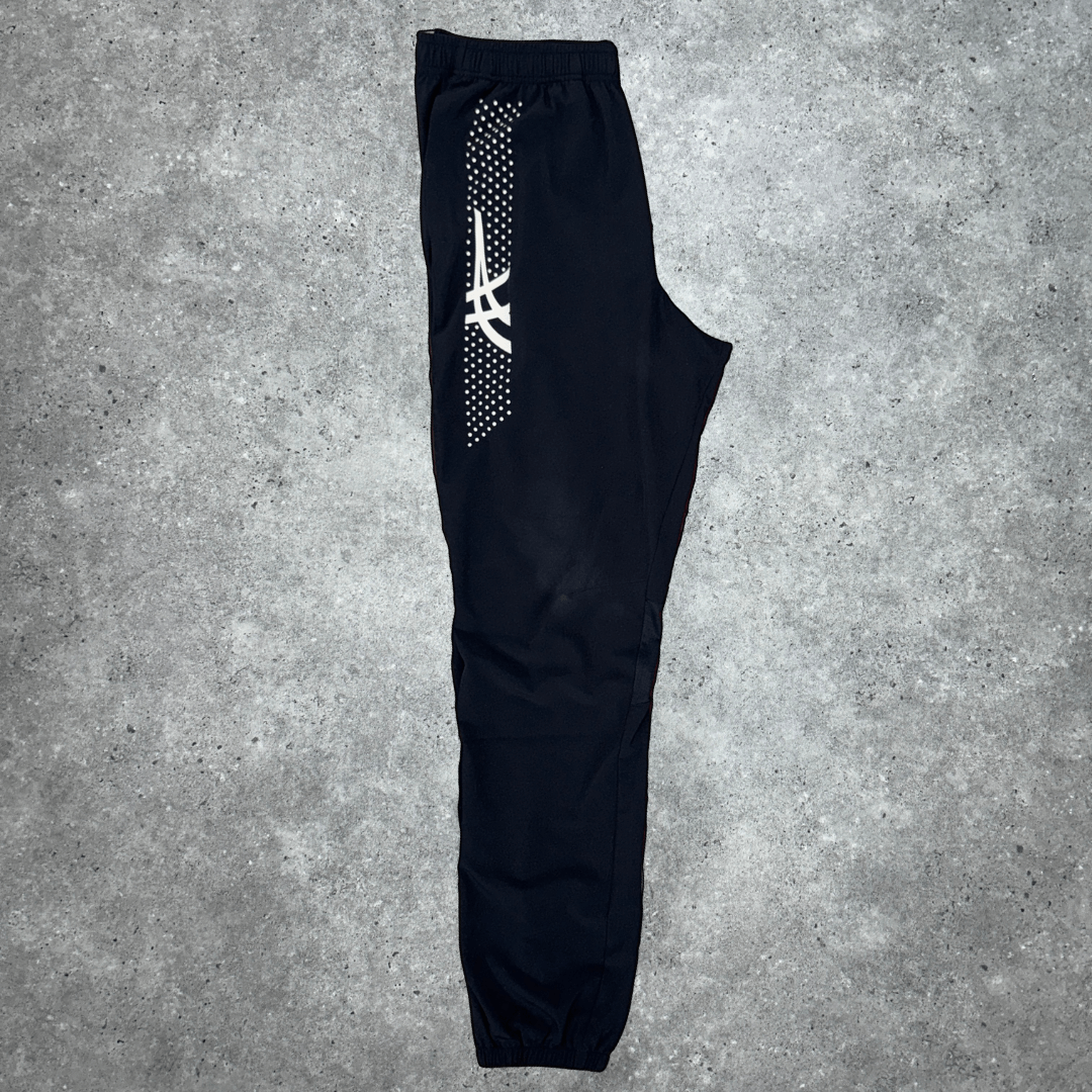 Asics icon 1/4 zip pants set 'black'
