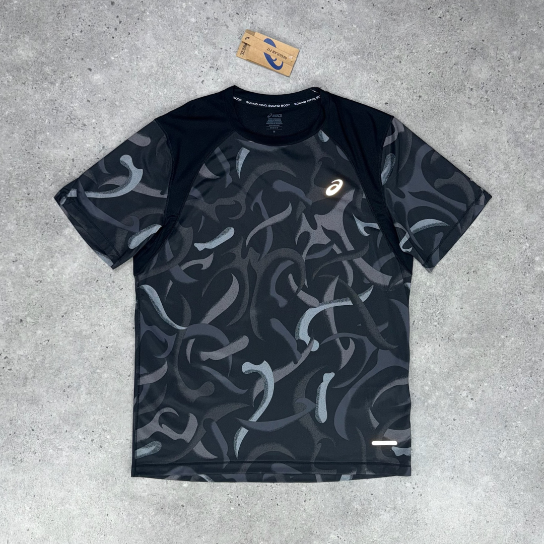 Asics printed t-shirt set 'black'
