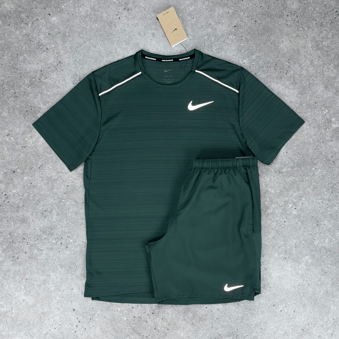 Nike miler 1.0 set 'vintage green'