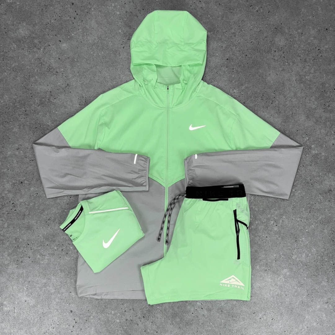 Nike windrunner miler short tri-set 'vapour green'