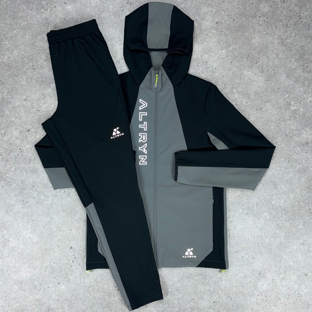 Altryn Cunningham Tracksuit set 'Black/Grey'