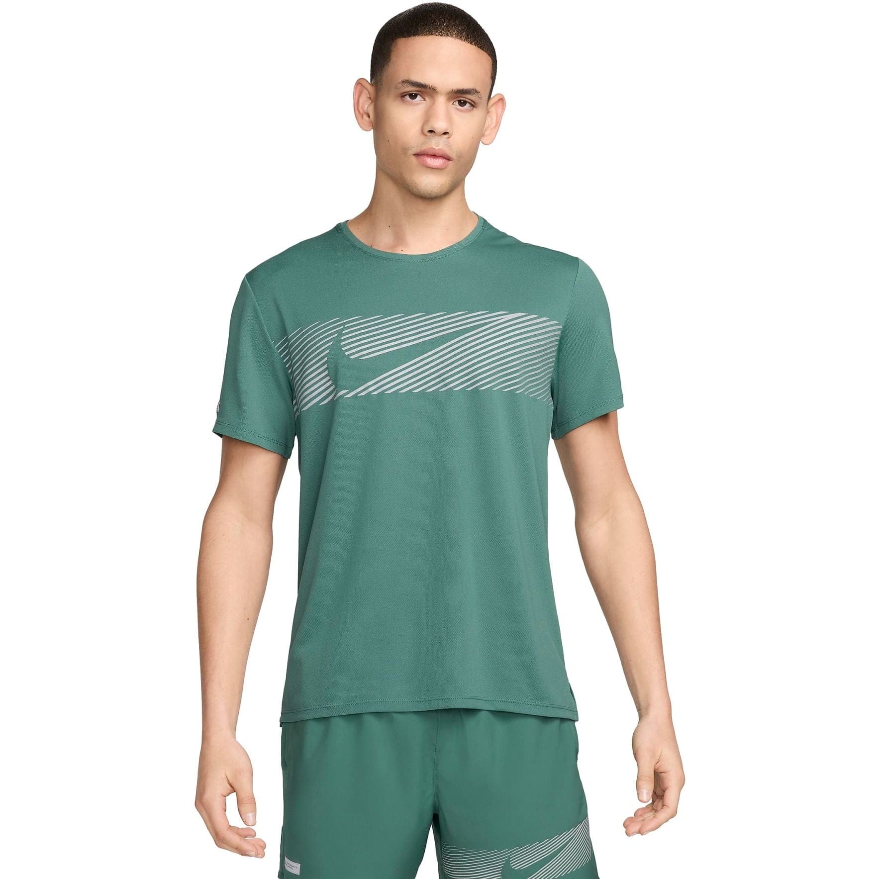 Nike running division flash t-shirt 'teal'