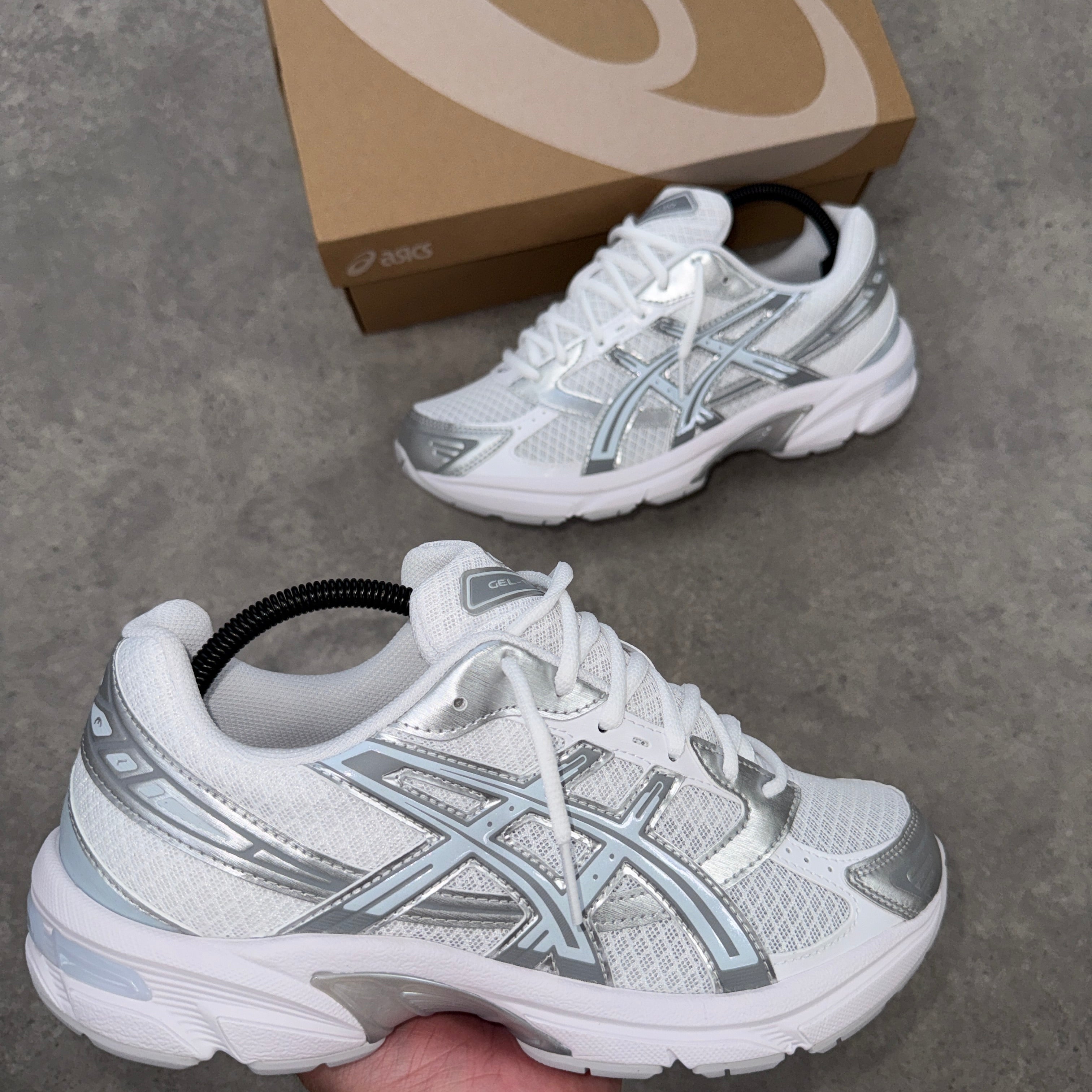 ASICS Gel-1130 'White/Storm Cloud'