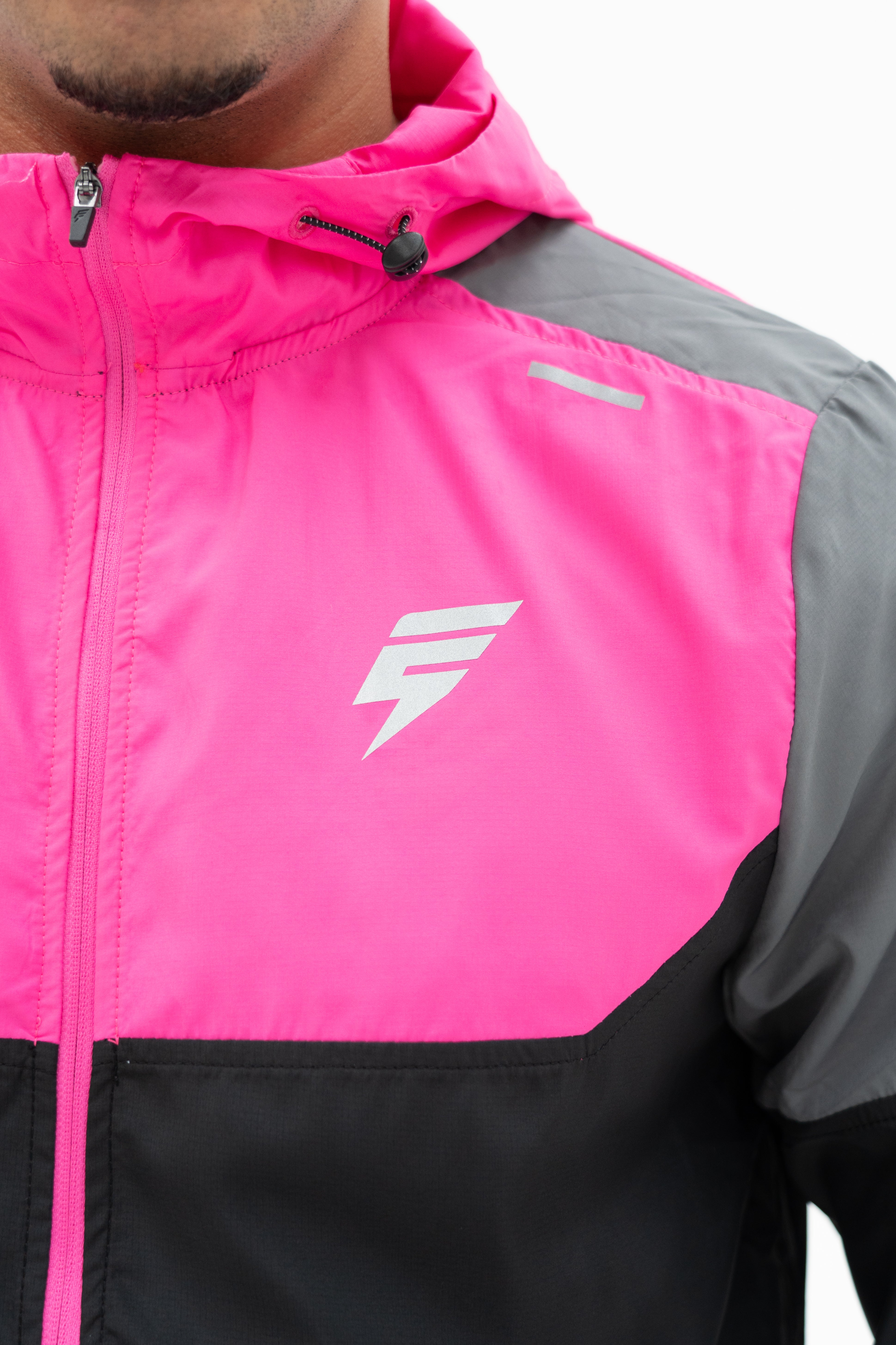 Elude vent windrunner 'pink/black'