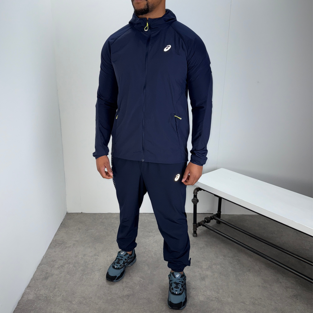 ASICS Road Packable Lightweight Jacket 'Midnight'