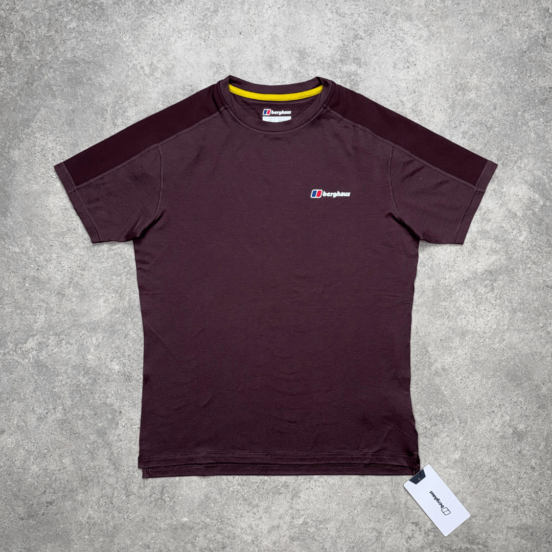 Men's Berghaus Farndale Tech T-Shirt 'Chakra/Archive Black'