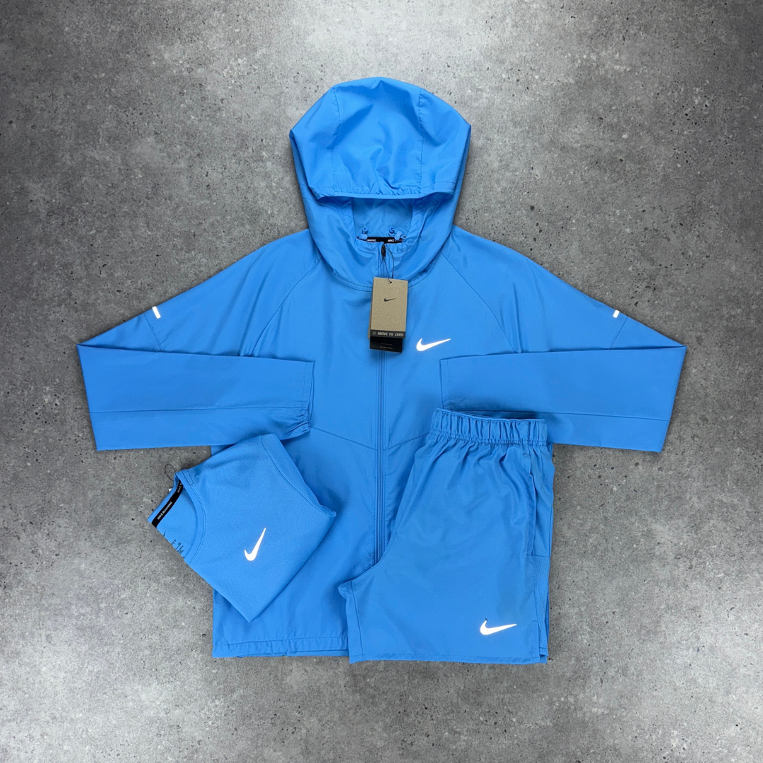 Nike repel jacket miler short tri-set 'university blue'