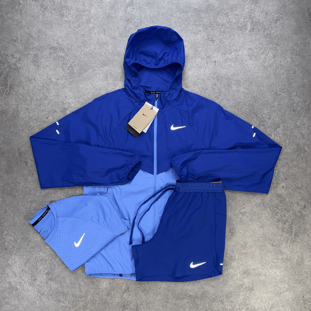 Men's Nike Stride Shorts Tri-Set 'Lapis Blue/Royal Pulse'