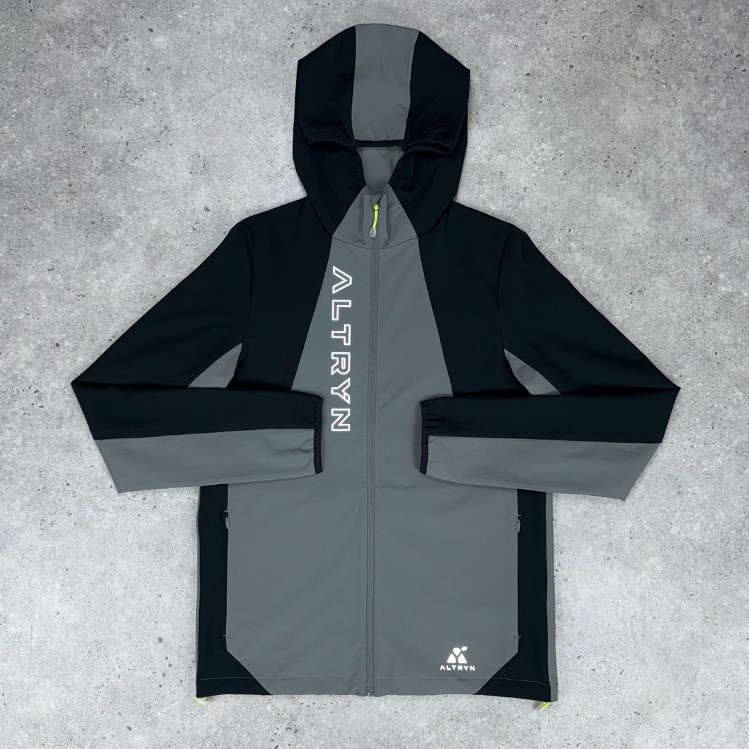 Altryn Cunningham Track Jacket 'Black/Grey'