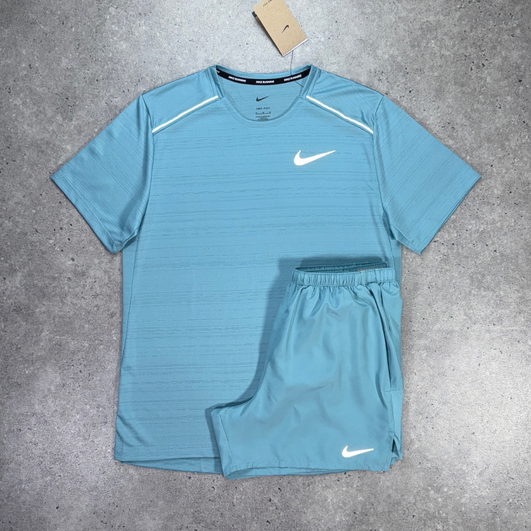 Nike miler 1.0 set 'denim turquoise'