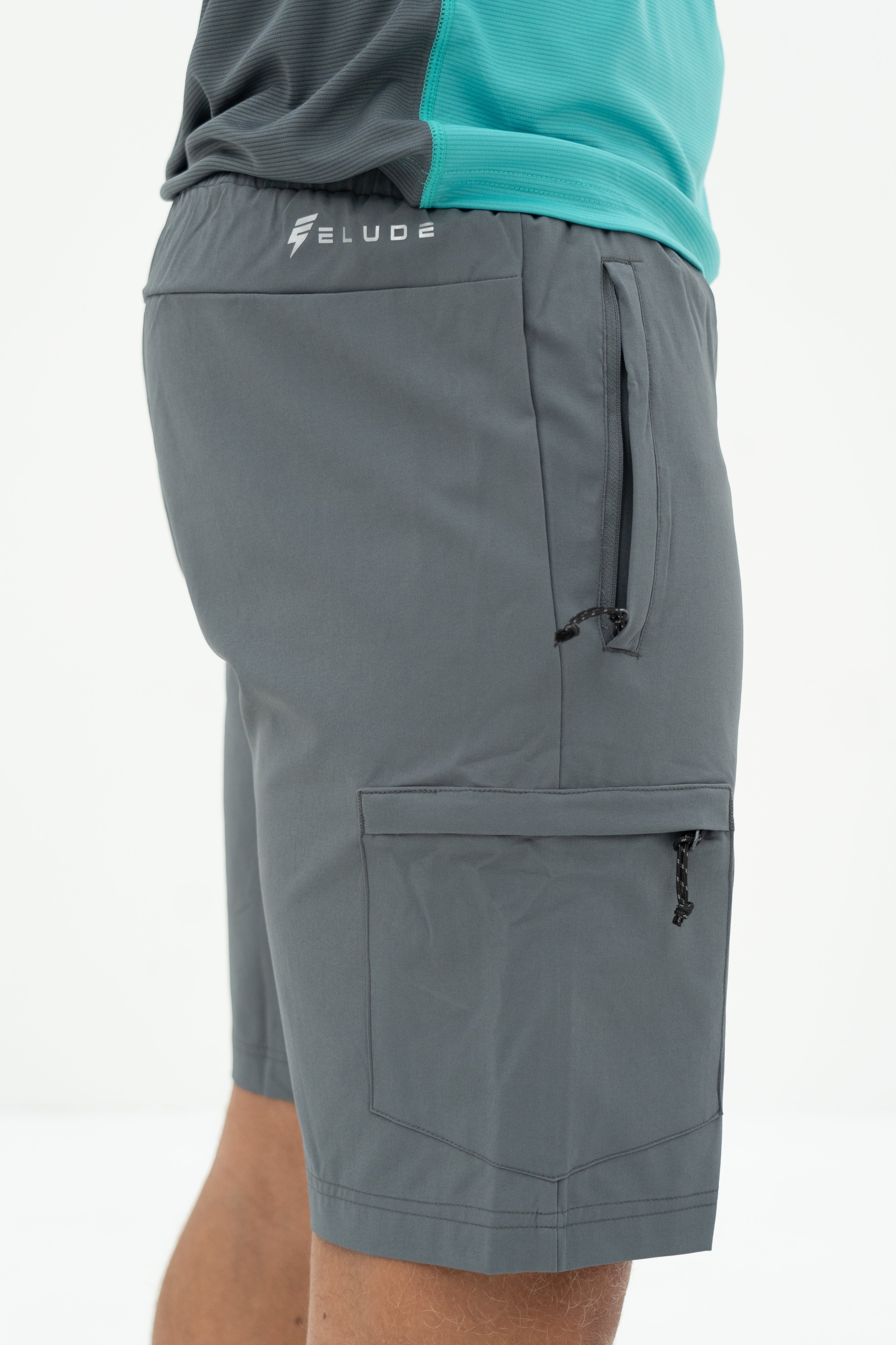 Elude core cargo short 'grey'