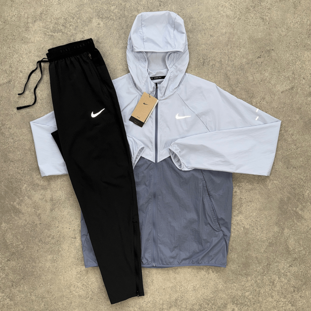 Nike Stride Jacket Pants Set 'Indigo/Black'