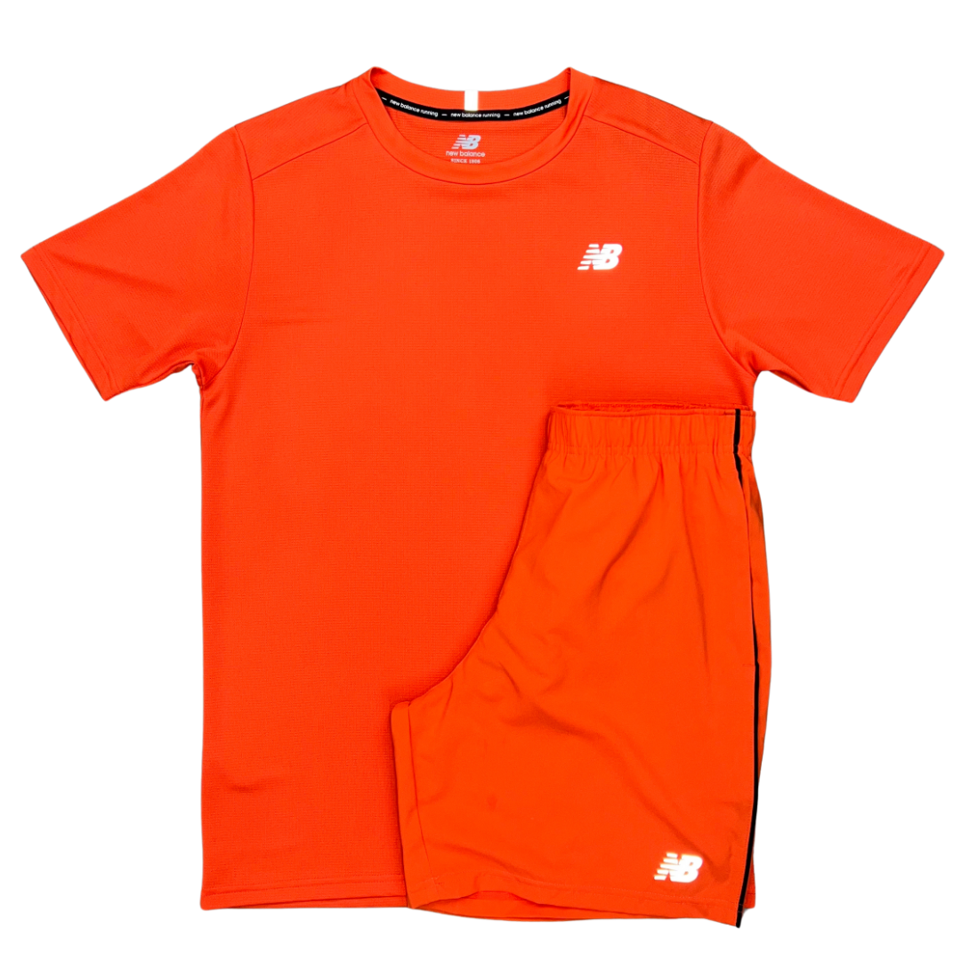 New balance core run 'orange' set