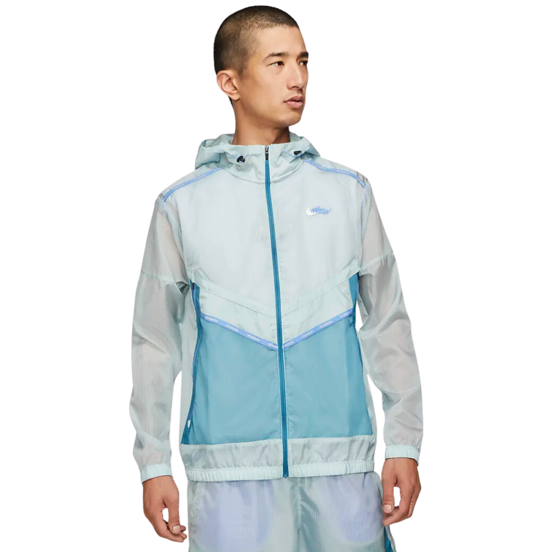 Nike repel wildrun jacket 'blue'