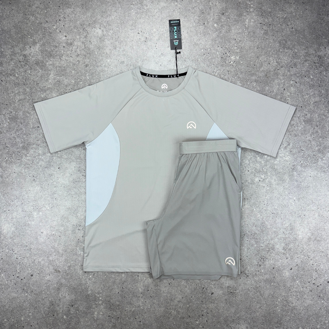 Flux tech tshirt set 'concrete'