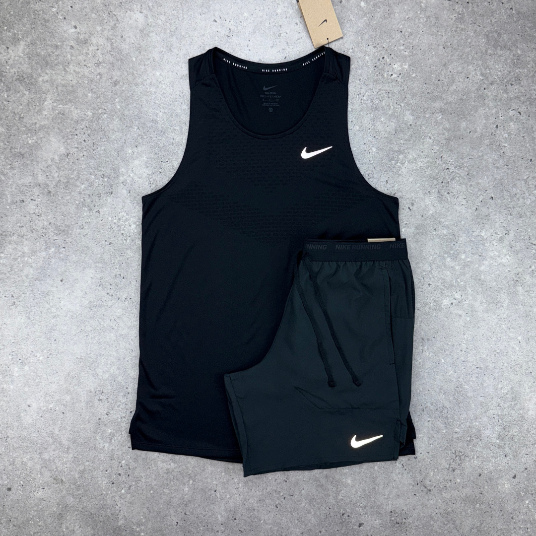 Nike stride adv vest set 'black'