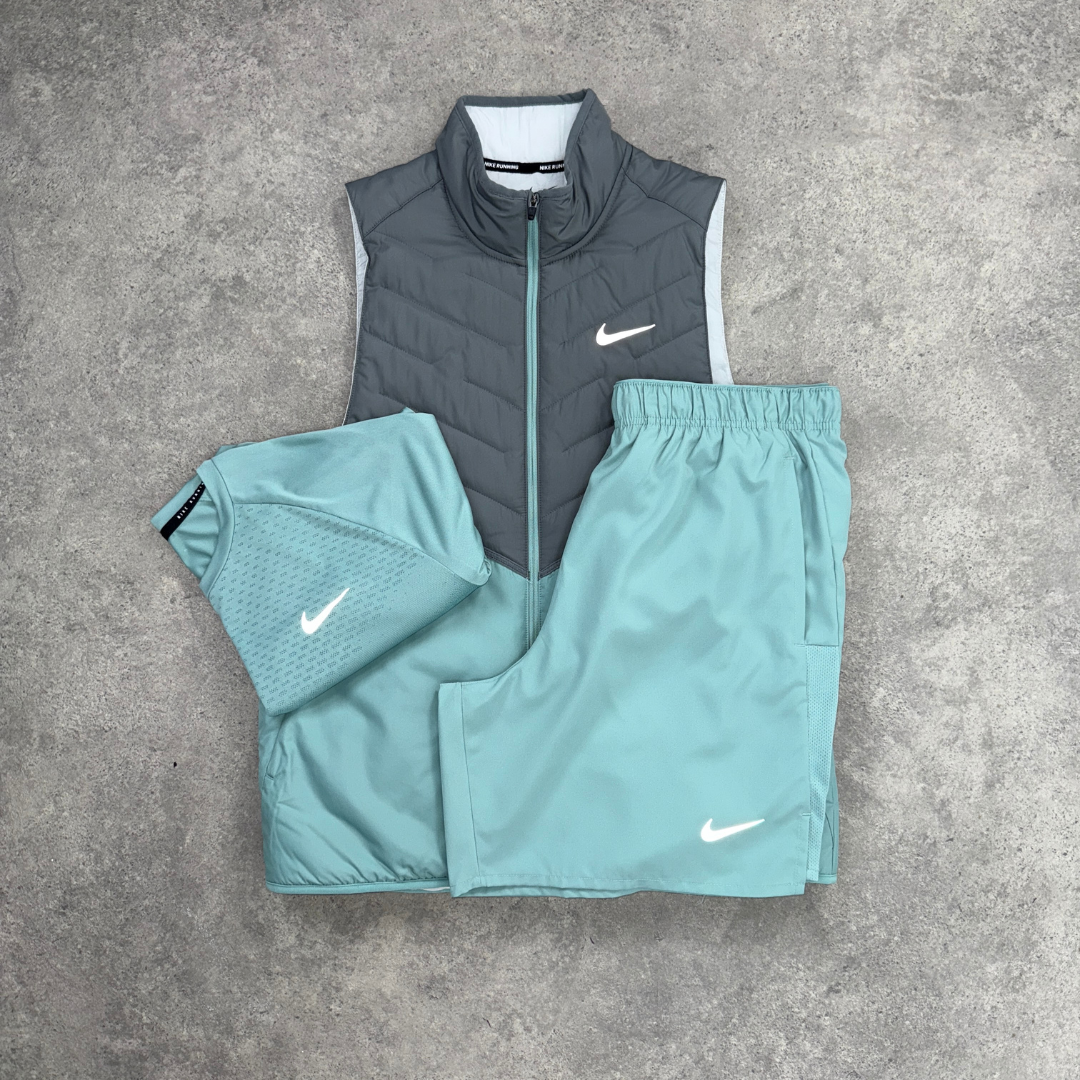 Nike stride gilet challenger set 'cannon'