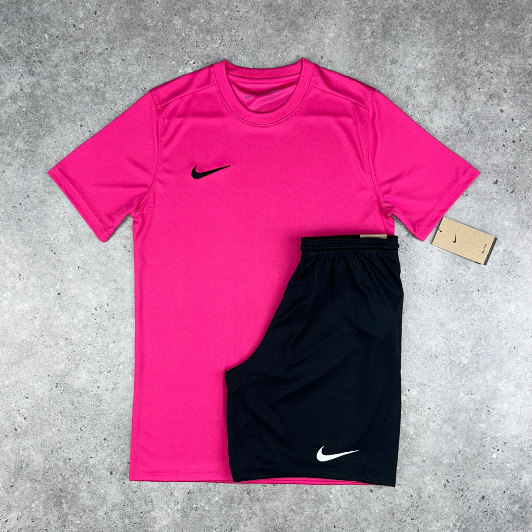 Nike Park Dri-Fit 'Pink/Black' set