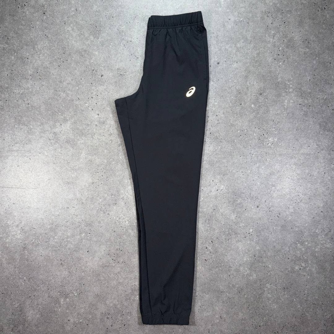 Asics core 1/4 zip pant set 'black'