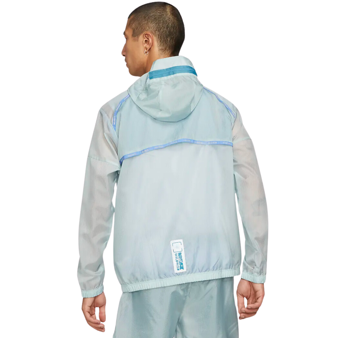 Nike repel wildrun jacket 'blue'