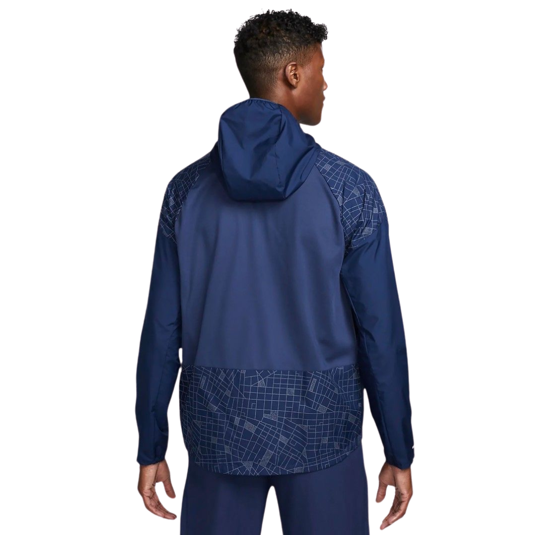 Nike repel reflective miler jacket 'navy'
