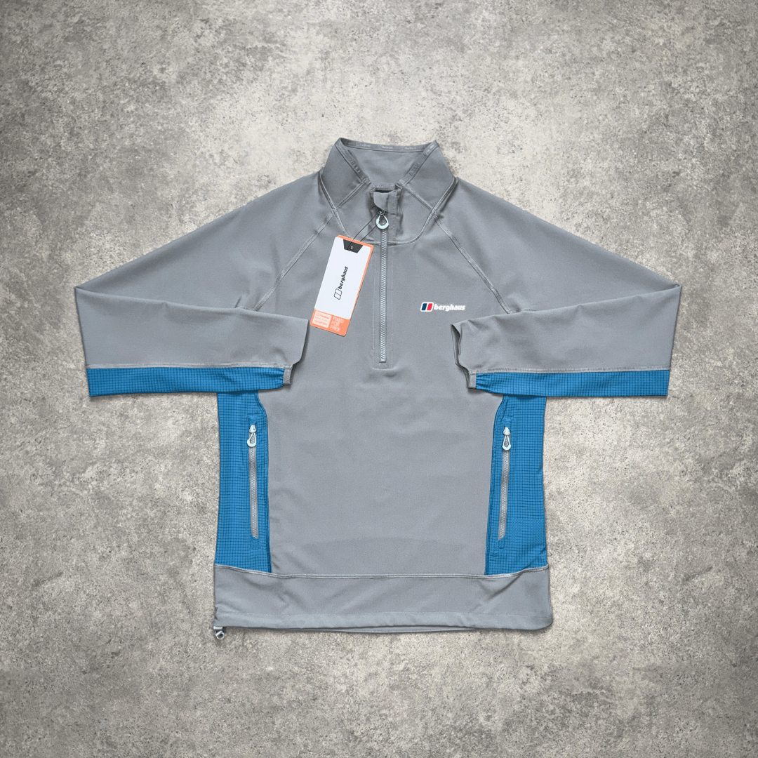 Berghaus Wavertree Half-Zip Shorts Set 'Garbo Grey'