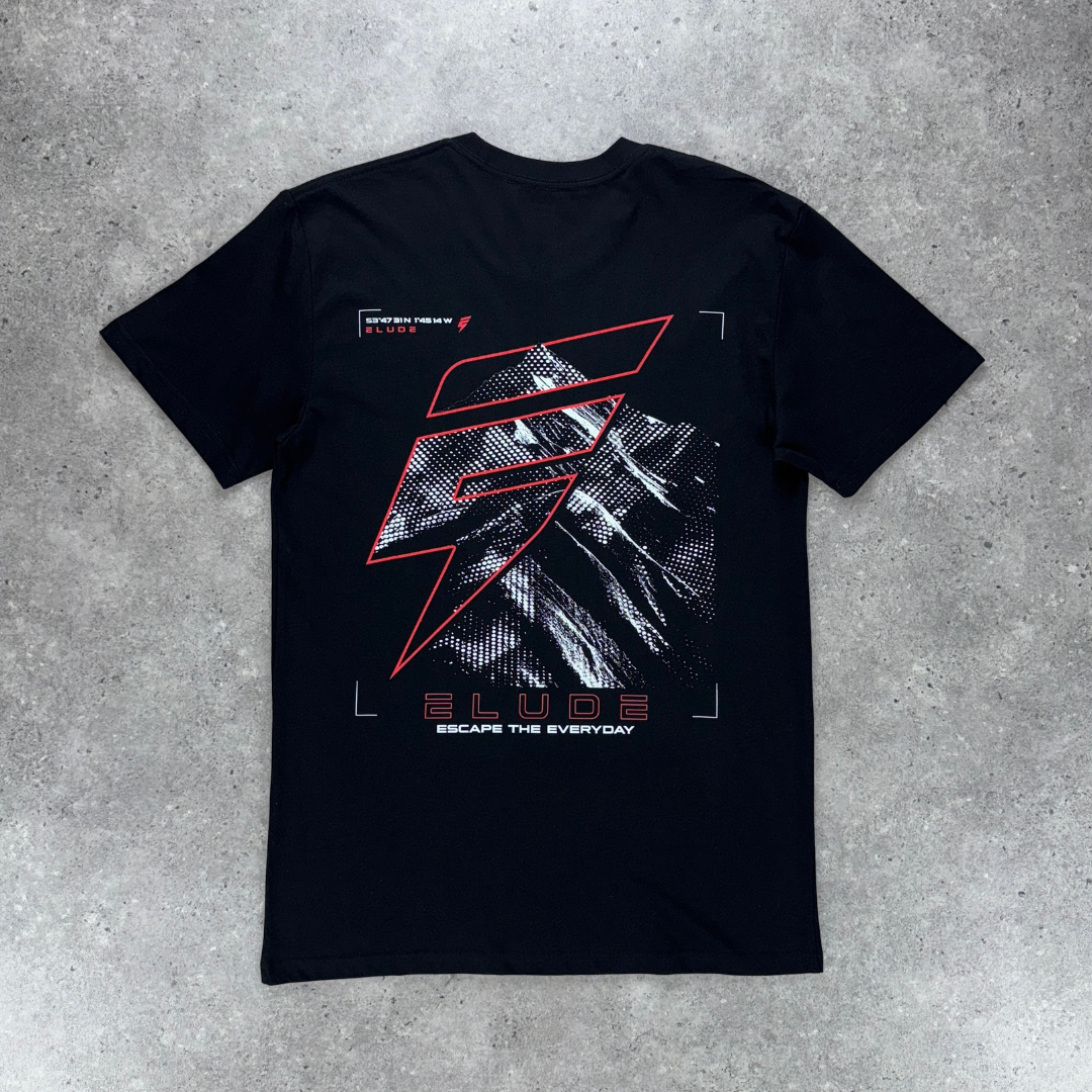 Elude MTN tee 'black/red'