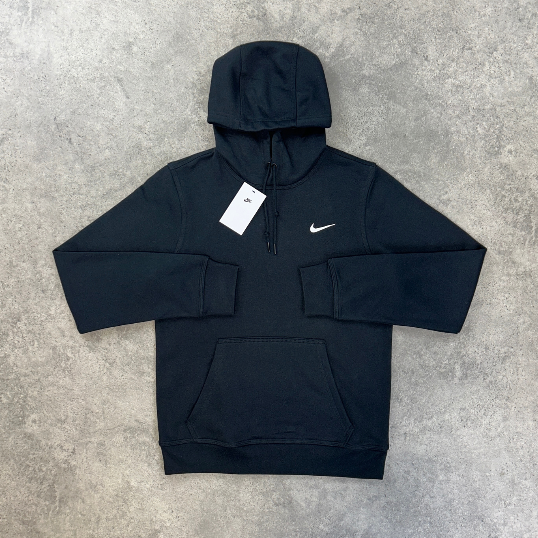 Nike club fleece hoodie 'black'