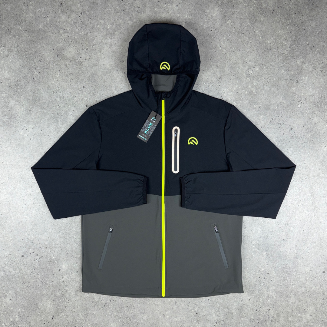 Flux Versatility Tracksuit Jacket 'Black/neon' SS25