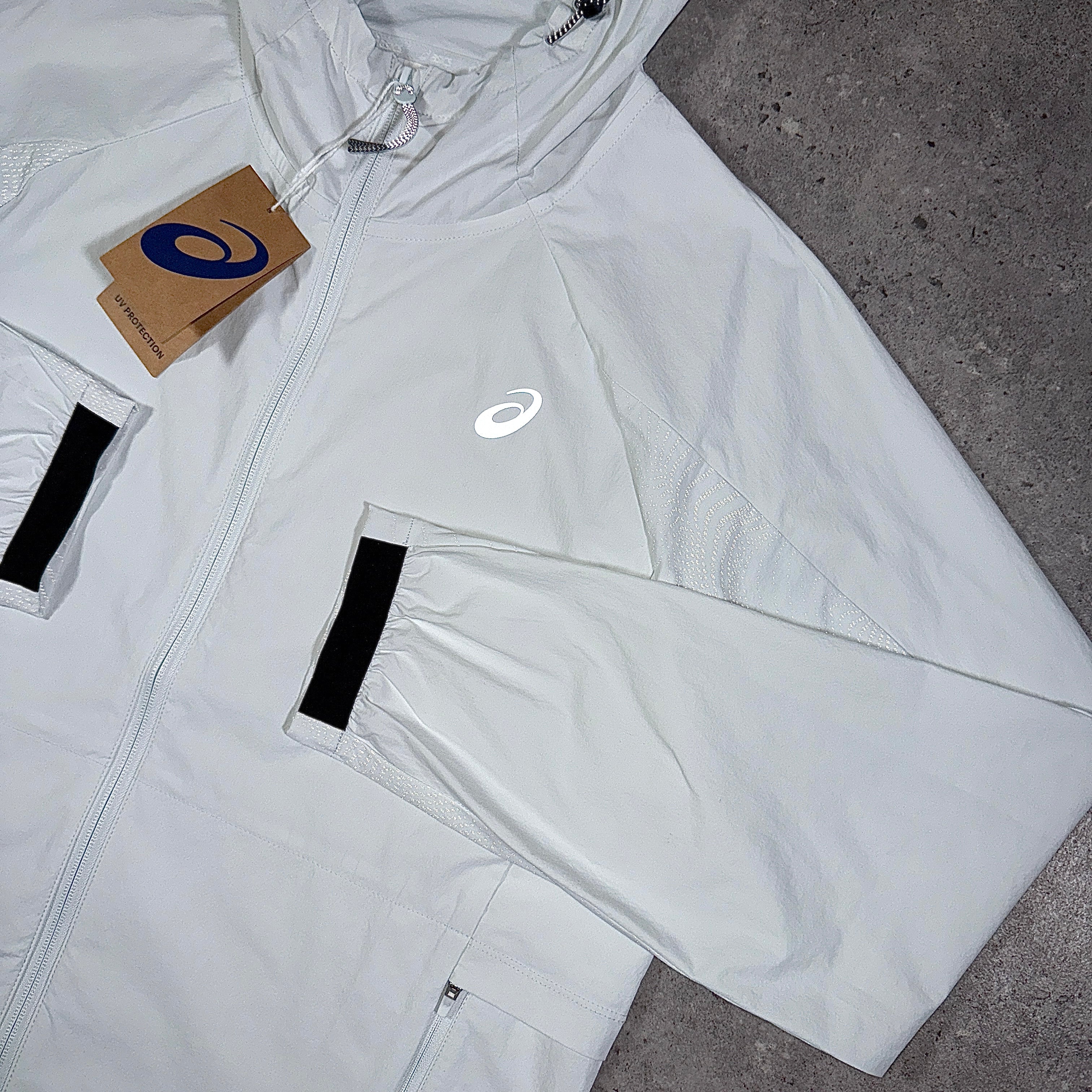 Asics reflective jacket 'white'