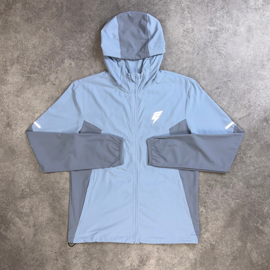 Elude split jacket 'baby blue'