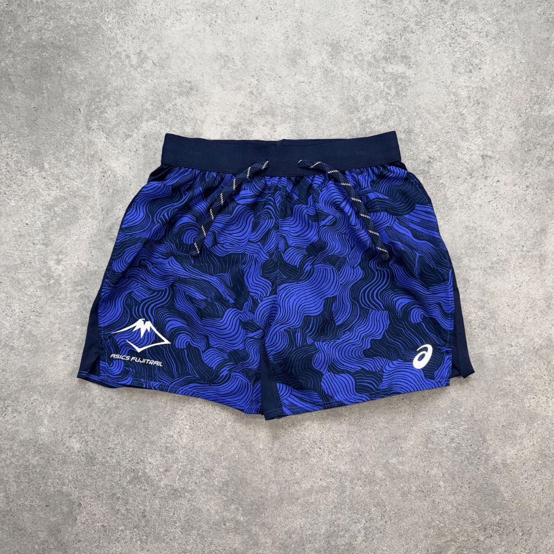 ASICS Fujitrail All Over Print Shorts 'Midnight/Cobalt Burst'