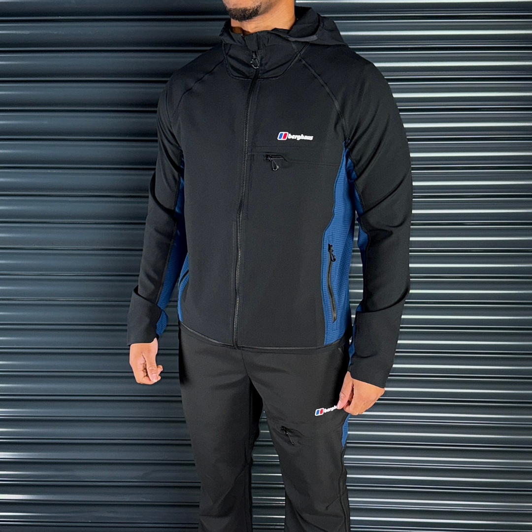 Berghaus Wavertree Jacket Pants Set 'Jet Black'
