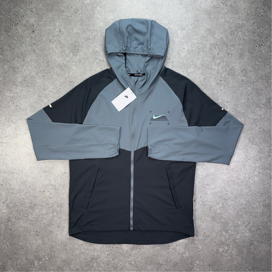 Nike graphic repel jacket 'cool grey'