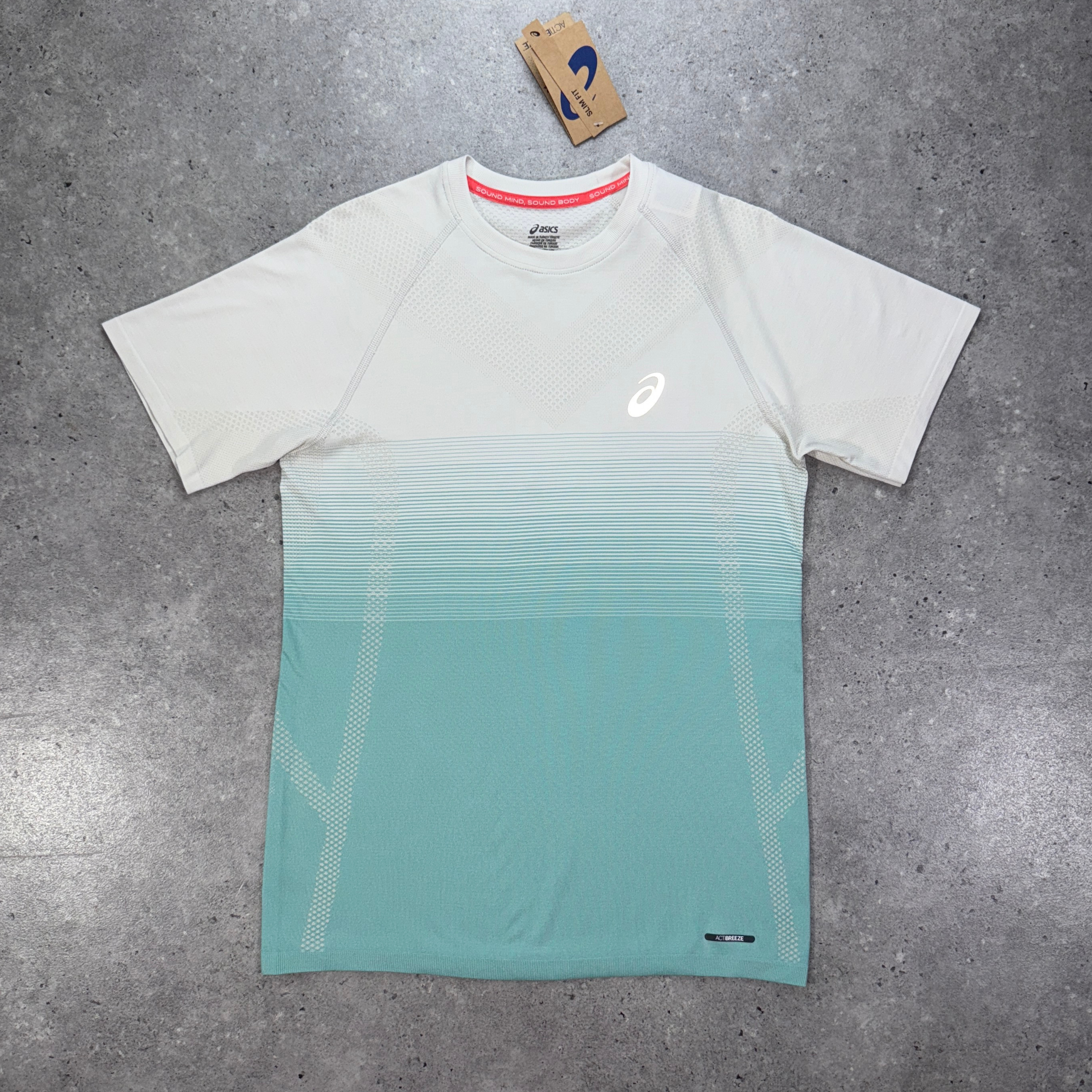 Asics seamless t-shirt 'oasis green'