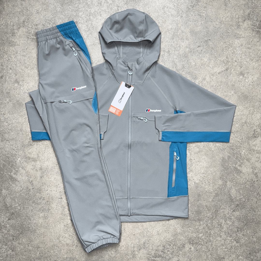 Men's Berghaus Wavertree Jacket Pants Set 'Garbo Grey'