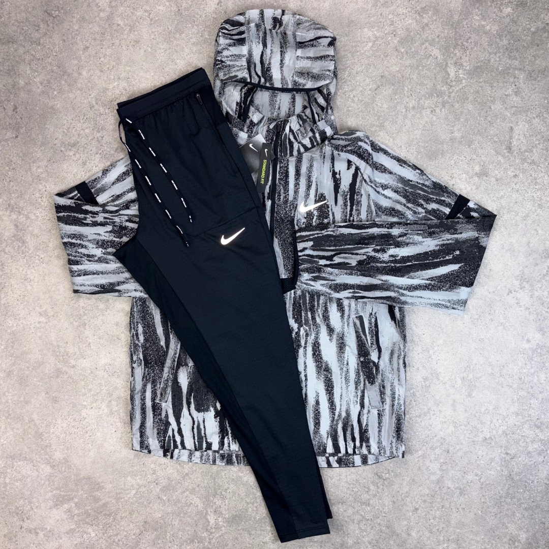 Nike windrunner jacket zebra 'black'