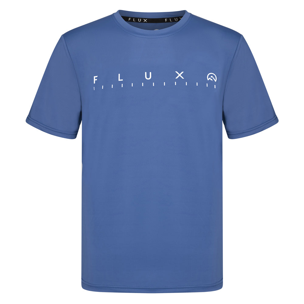 Flux Graphic Logo T-Shirt 'Cobalt'