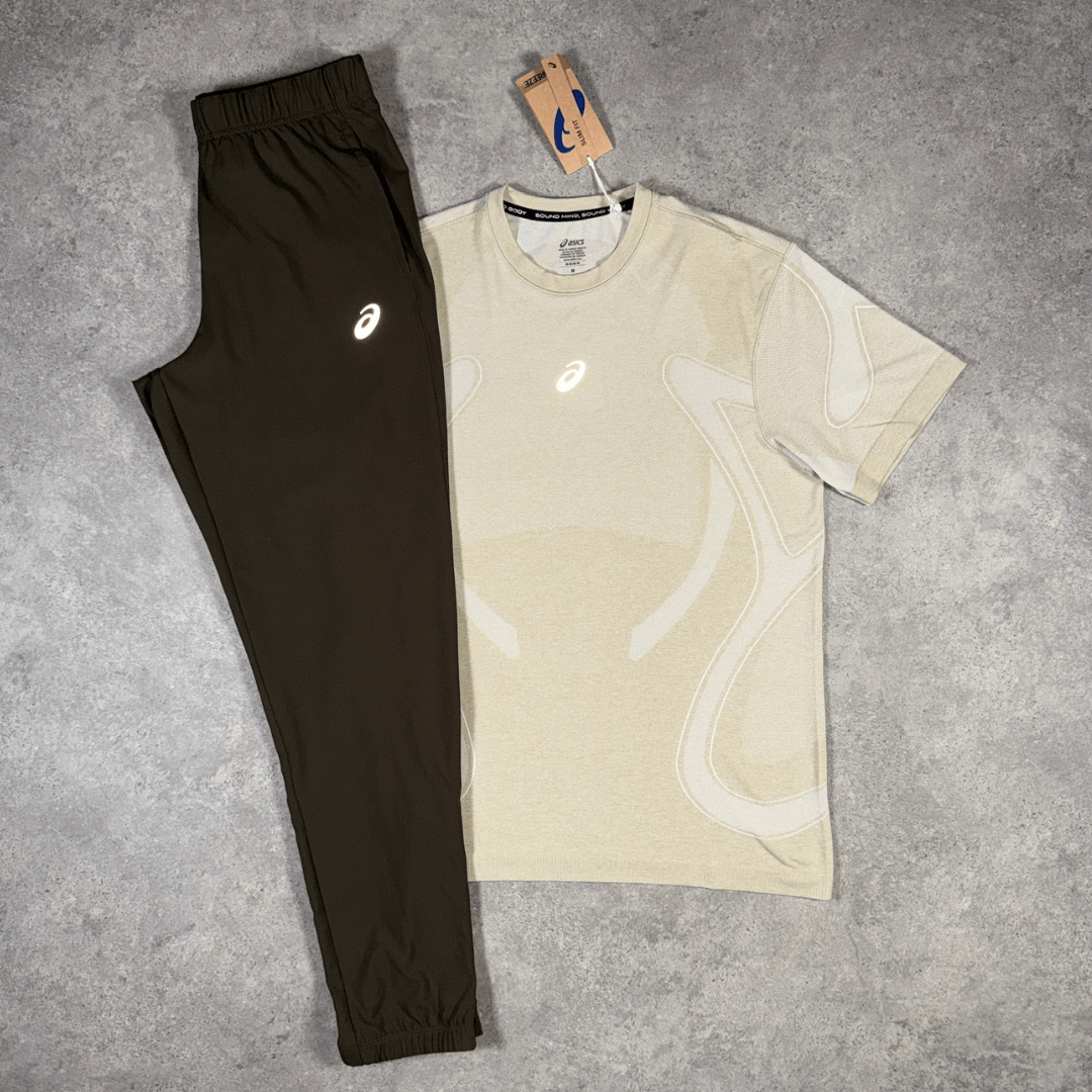 ASICS Road T-Shirt 'Cream'