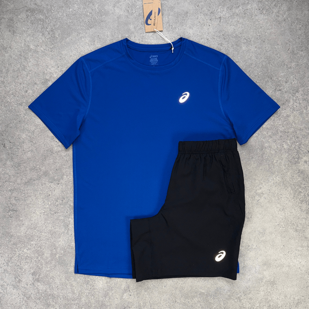 Men's ASICS Core Performance Set 'Royal Blue/Black'