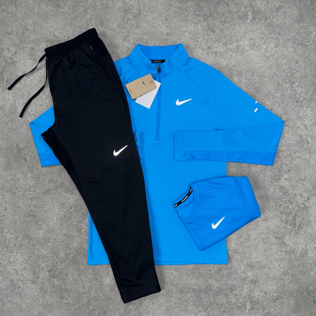 Nike stride 1/4 zip pants tri-set 'blue hero/black'