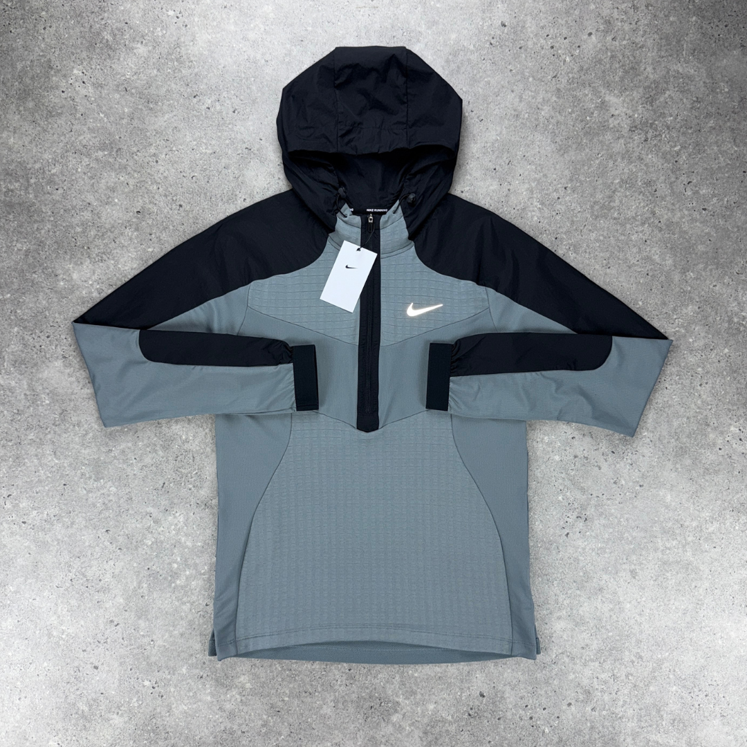 Nike 1/4 zip performance 'grey'