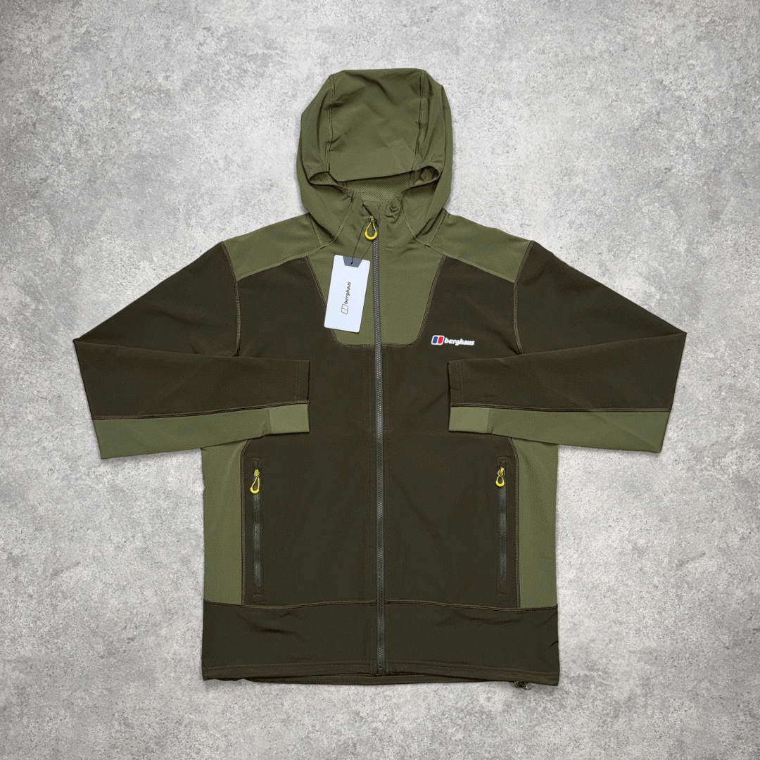 Men's Berghaus Greenbank Hooded Jacket 'Osculation'
