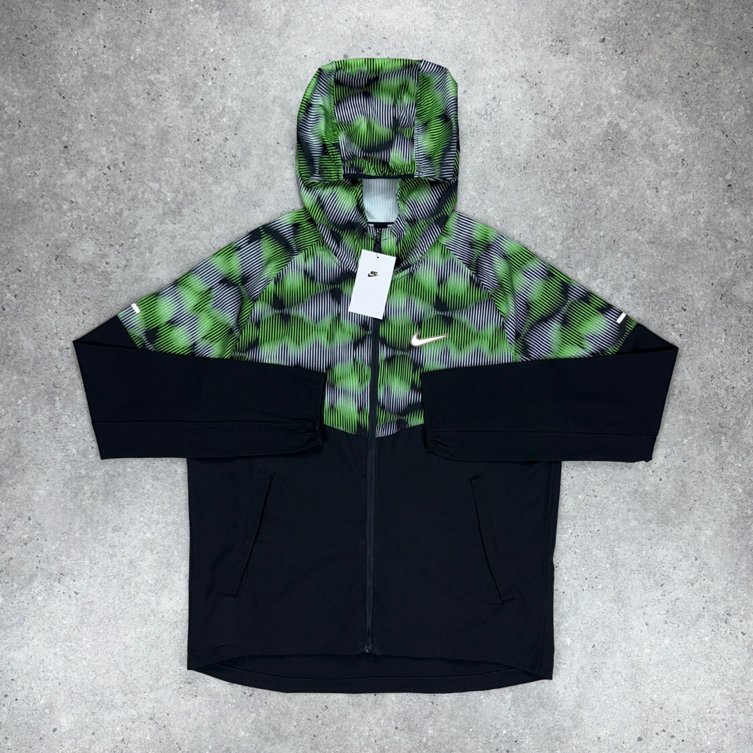Nike graphic repel miler jacket 'green strike'
