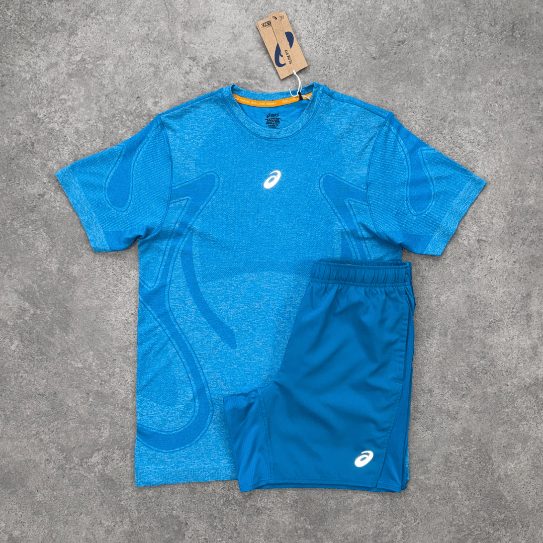 ASICS Seamless T-Shirt 'Aegan Blue
