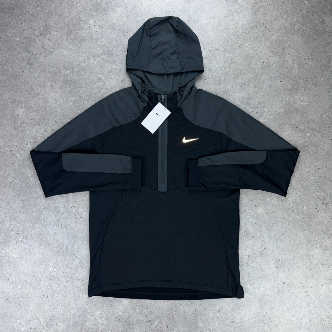 Nike 1/4 zip performance 'black'