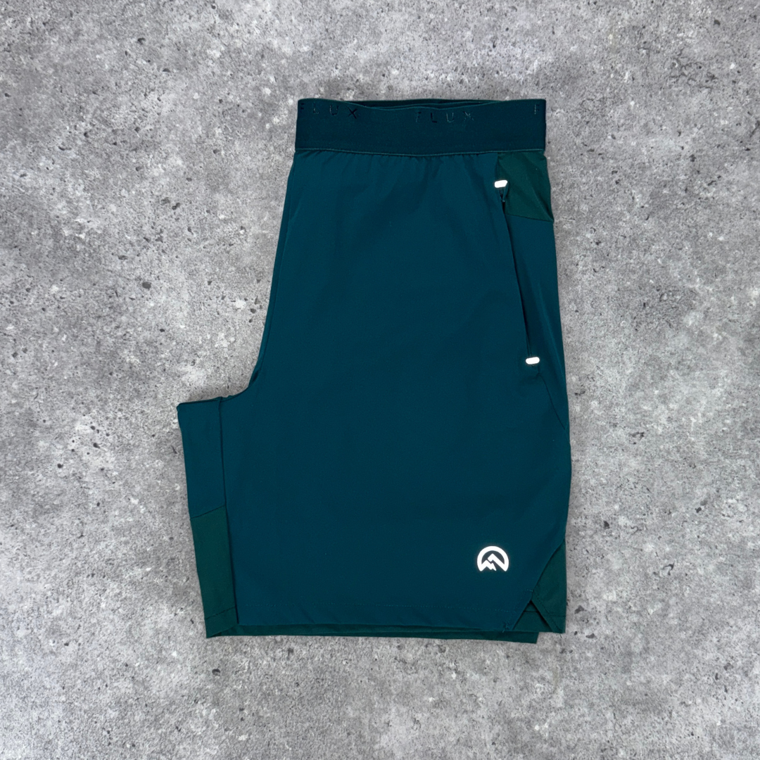 Flux Performance Shorts 'Jungle Green'