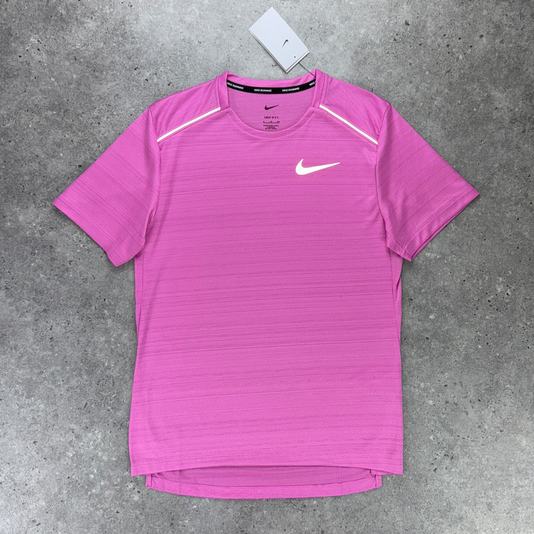 Nike miler 1.0 t-shirt 'pink'