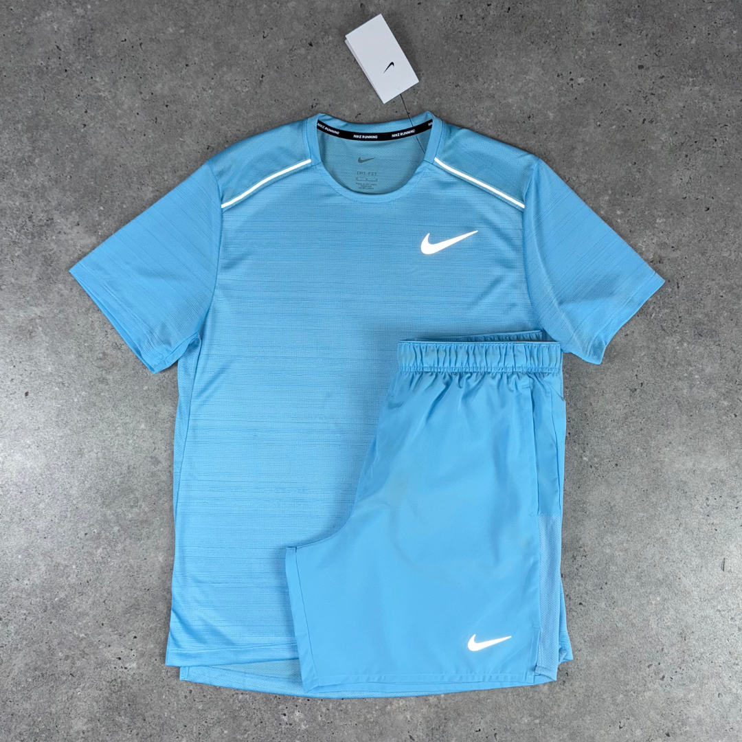 Nike miler 1.0 set 'aquarius blue'