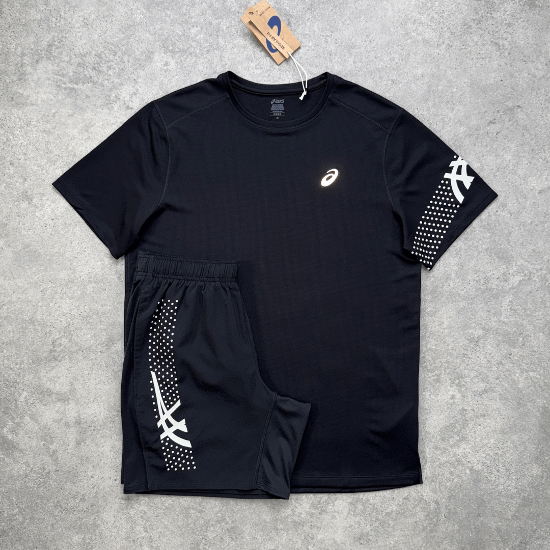 ASICS Icon T-Shirt Set 'Black'